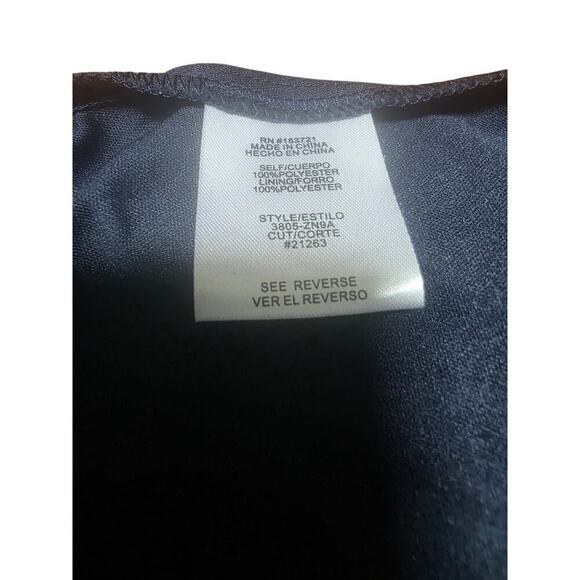 City Studios Dot-Print Tiered-MeshCorset Dress Size XXL - Picture 6 of 6